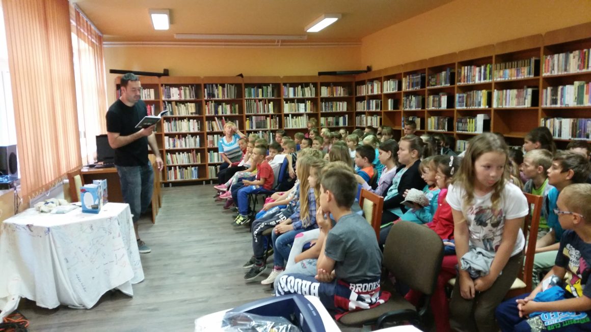 Író-olvasó találkozó Vig Balázzsal